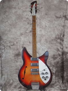 Rickenbacker Model 345 1966 Dark Fireglo