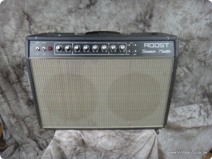 Roost Sm 50 R Session Master 1975 Black Tolex, Gray Panel