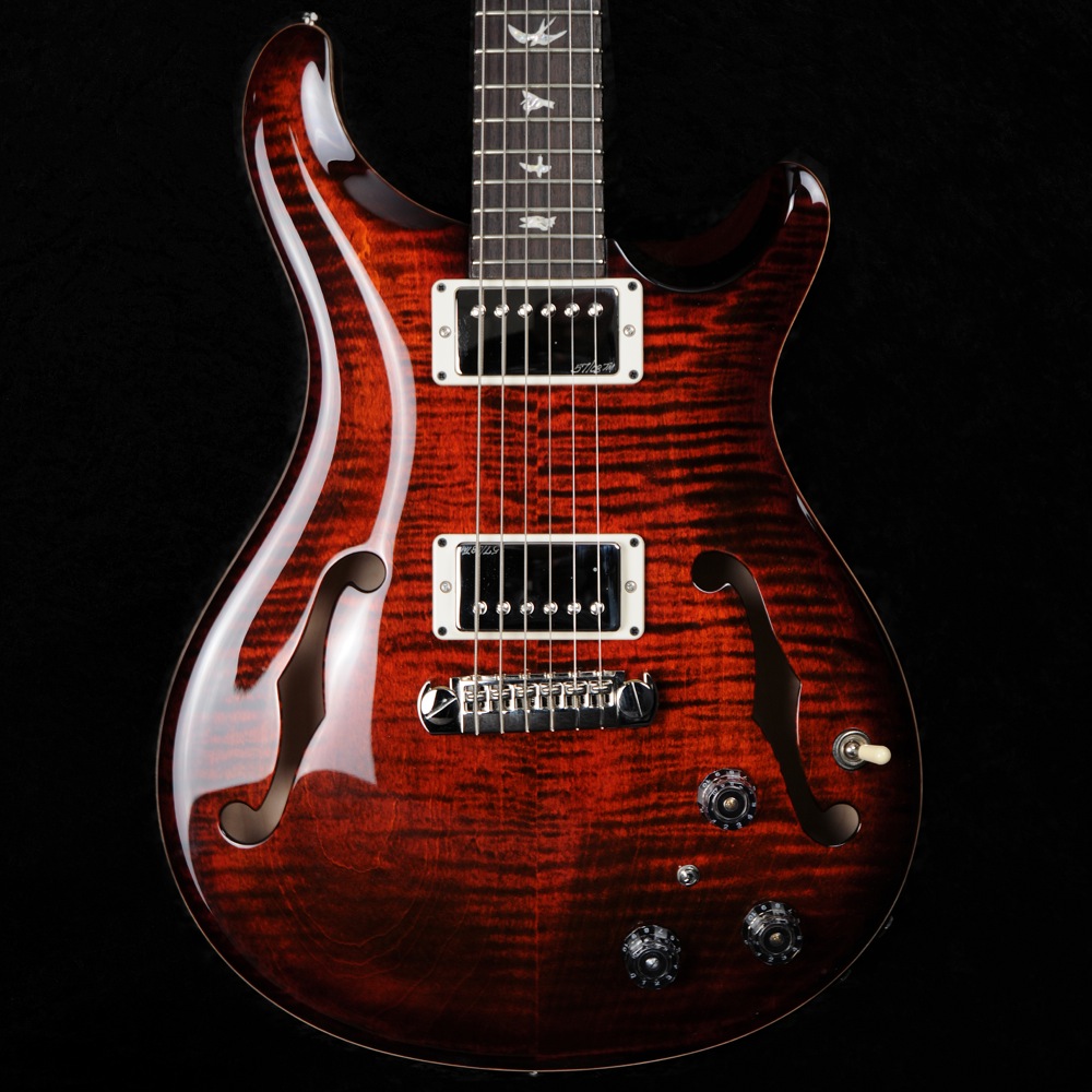 PRS-Hollowbody II HBII with Piezo - Fire Red - 2013 #204413-2014