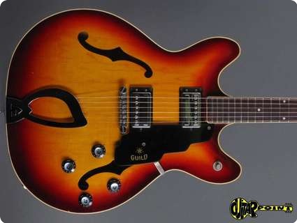 Guild Starfire Iv 1972 Sunburst