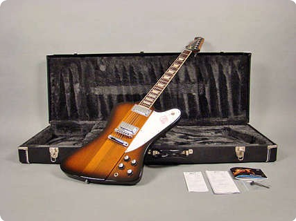 Gibson Firebird V ** On Hold ** 2005 Tobacco Sunburst