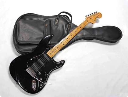 Tokai Silver Star SS 38 1980's Black Guitar For Sale Rickguitars