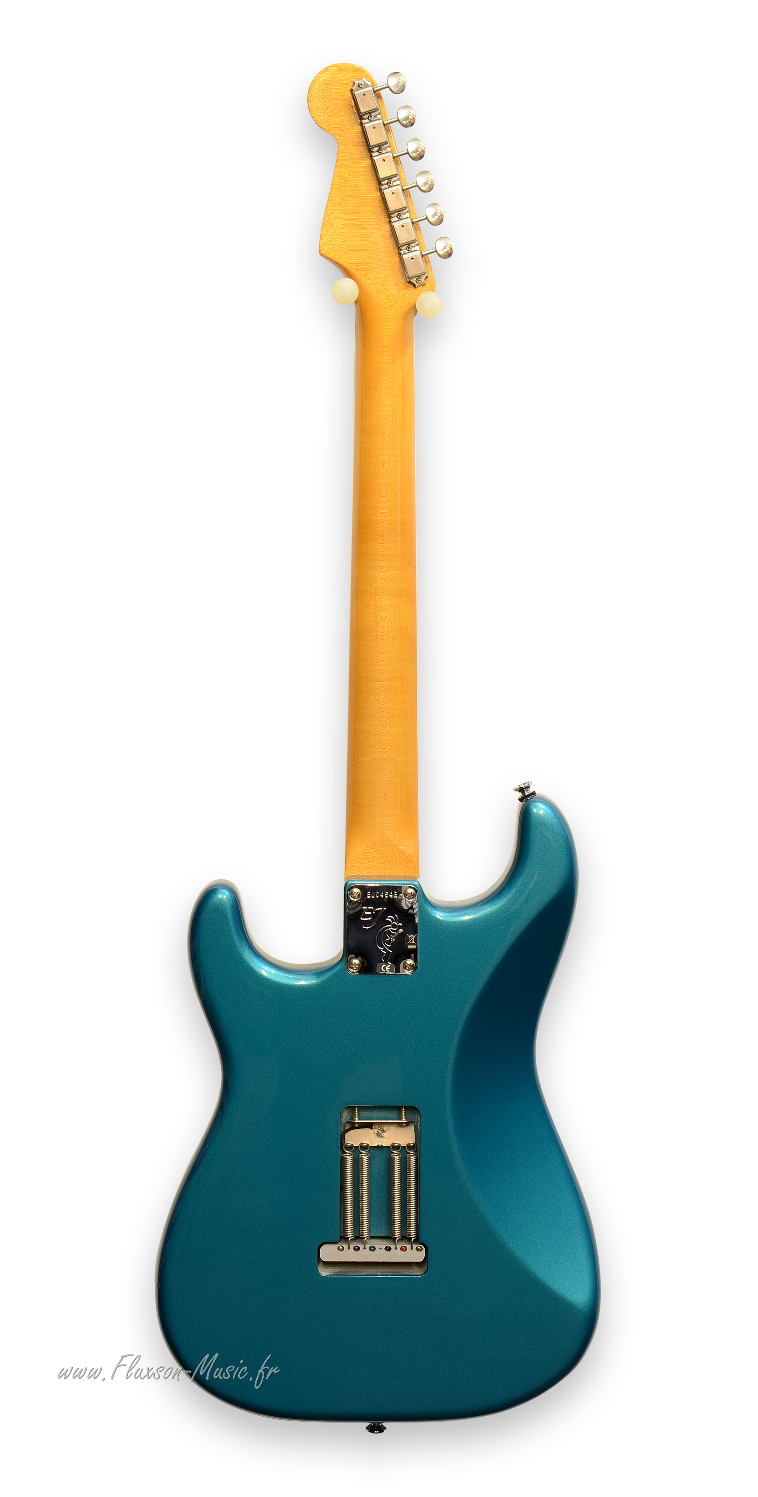 Fender Stratocaster Eric Johnson Rosewood Lucerne Aqua Firemist 2008 ...