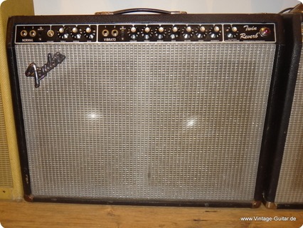 Fender Twin Reverb 1981 Black Tolex