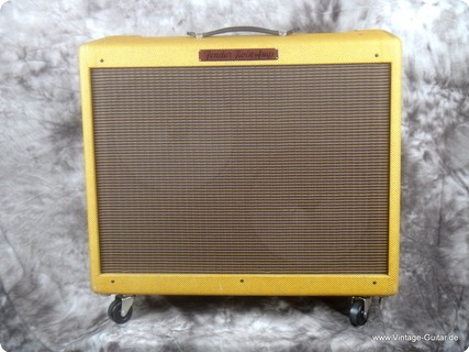 Fender 57 Tweed Twin Reissue Amp 2007 Tweed Laquering