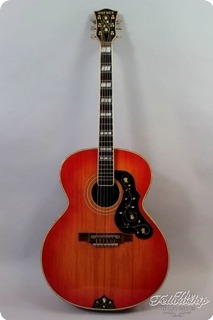 Hofner 496 Sweet Cherry Jumbo, Flamed Maple & Spruce 1963