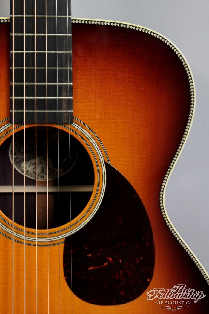 Collings OM 2H SB Sunburst, Sitka Spruce & Indian Rosewood 2014 Guitar ...