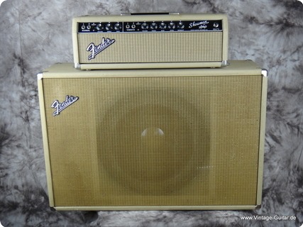 Fender Showman Amp + Cabinet 1x15 Jbl D 130f Blonde Tolex