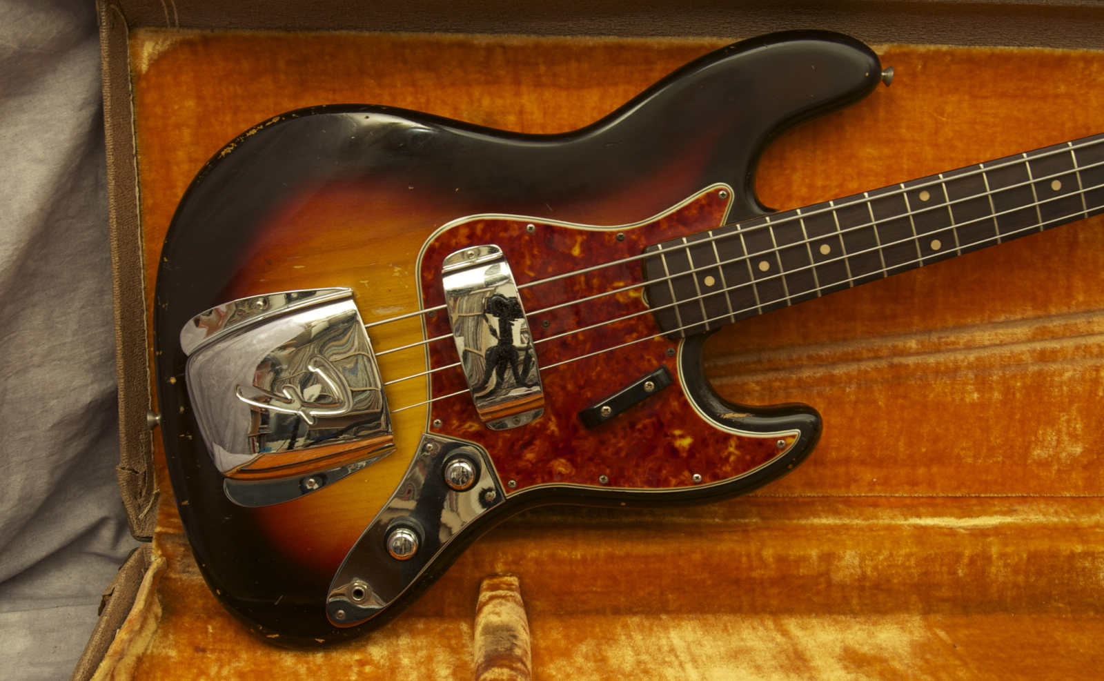 Fender Jazz 1960 Sunburst Bass For Sale Andy Baxter Bass & Guitars Ltd