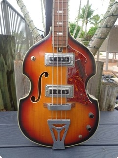 Kingston Violin Bass 1965 Sunburst