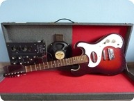 Silvertone Danelectro 1457 Amp In Case 1965 Red Sparkle