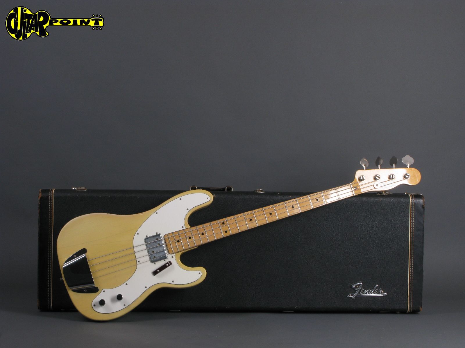 Fender Telecaster Bass 1974 Blond Bass For Sale GuitarPoint