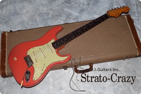 Fender Usa Stratocaster 1961 Fiesta Red