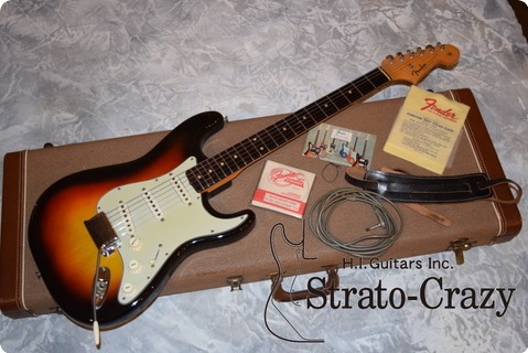 Fender Usa Stratocaster 1963 Sunburst