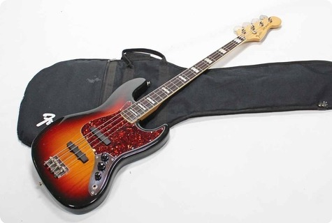 Fender Japan Jazz Bass Jb 75 80 1988 3 Tone Sunburst