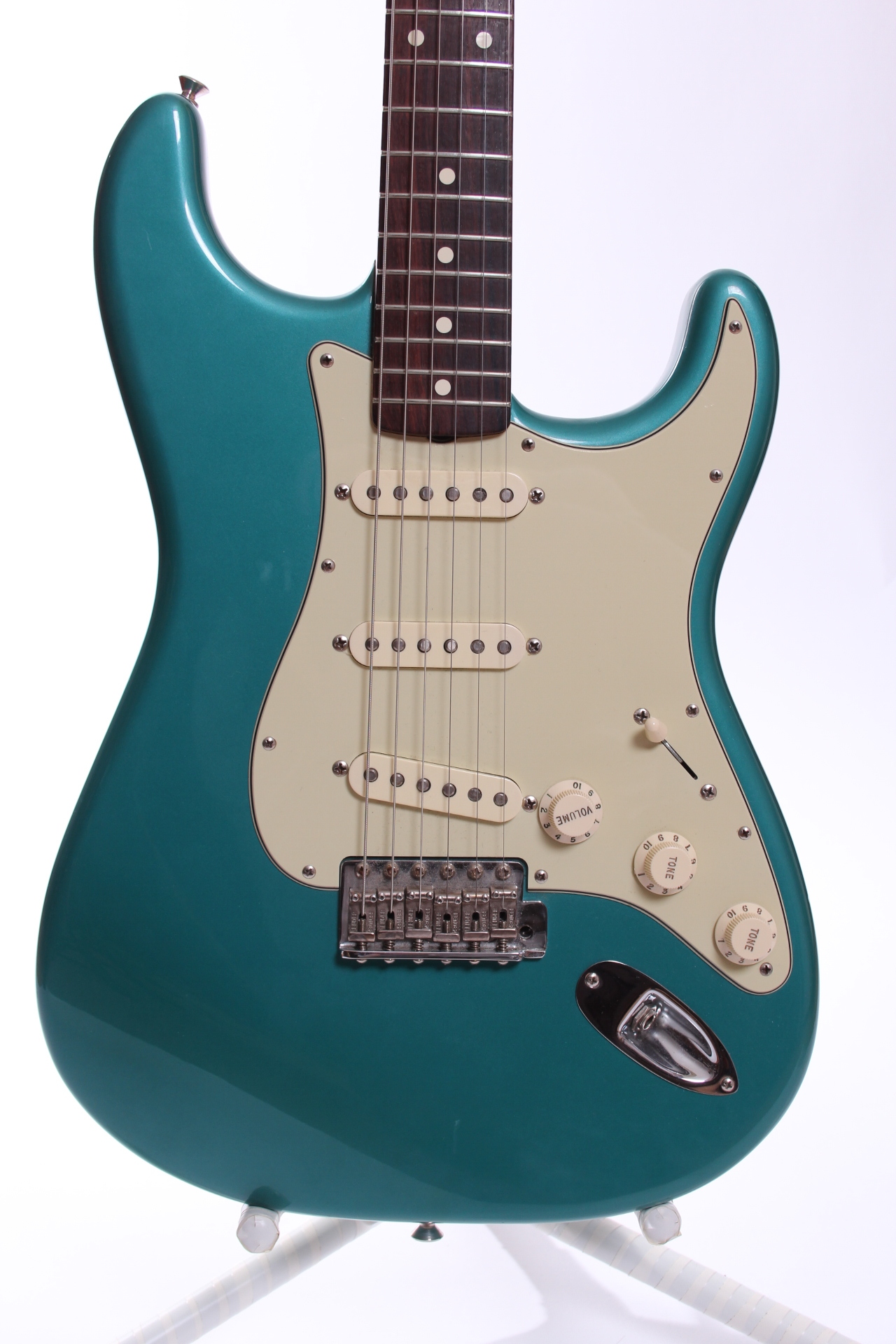 Fender Stratocaster 62 Reissue Av 2006 Ocean Turquoise Metallic Guitar For Sale Yeahmans Guitars 8941