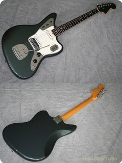 Fender Jaguar (fee0775) 1965 Charcoal Frost Metallic