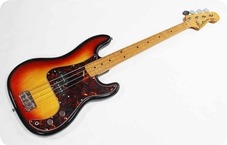 Yamaha Precision Bass Pulser Bass 400 1978 Three Tone Sunburst