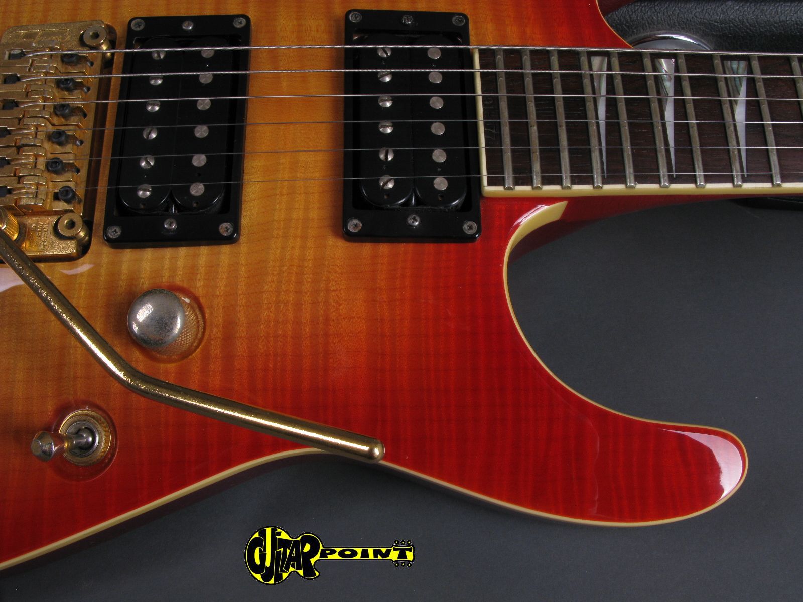 Jackson Archtop ´91 Limited Soloist LTD 1991 Cherr Sunburst Guitar 