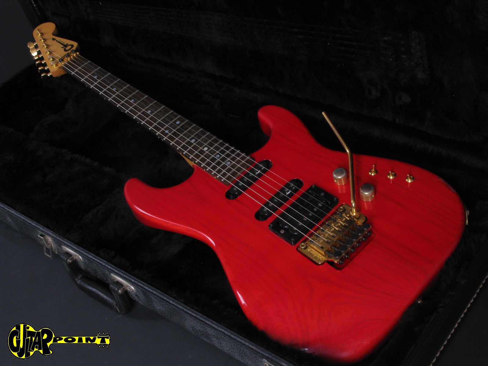 Charvel 1991 Limited Edition 1991 Trans Red Guitar For Sale GuitarPoint