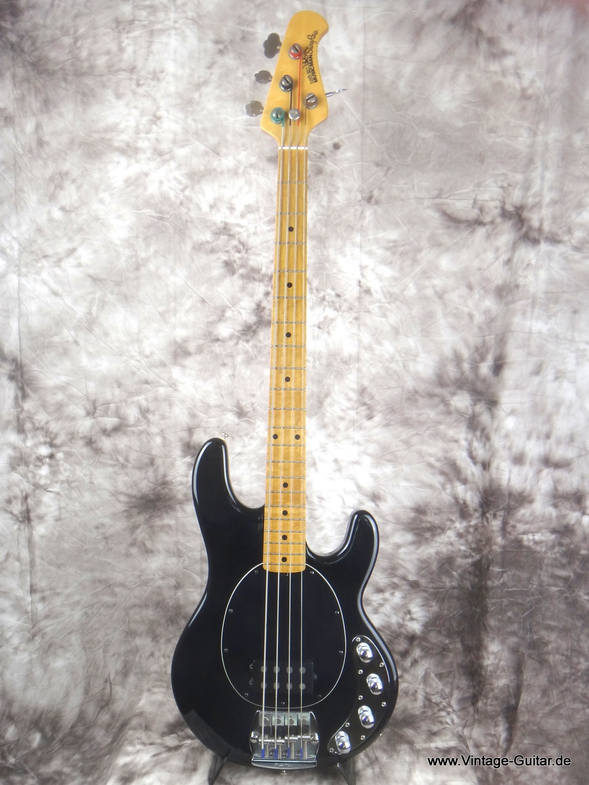 Musicman Stingray 4 1993 Black Bass For Sale Vintage Guitar Oldenburg