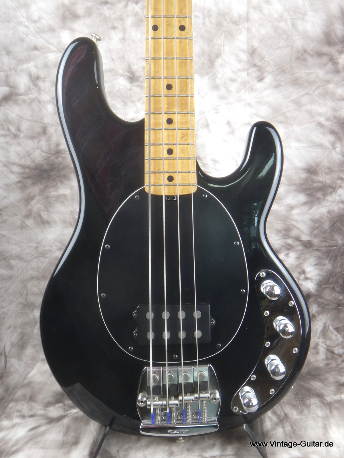 Musicman Stingray 4 1993 Black Bass For Sale Vintage Guitar Oldenburg