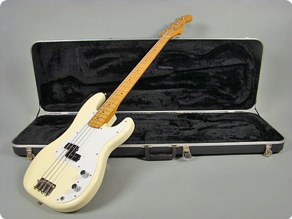 Fender Japan '57 Ri P  Bass ** On Hold ** 1990 Olympic White