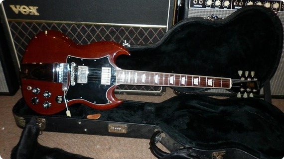 Gibson Angus Young Sg 2001 Cherry