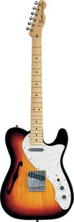 Fender '69 Tele Thinline 2014 3 Tone Sunburst