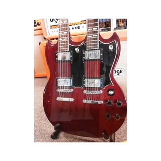 Custom Sg Doubleneck 1977 Cherry Red