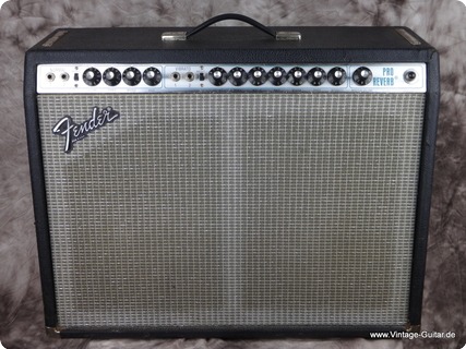 Fender Pro Reverb 1979 Black Tolex