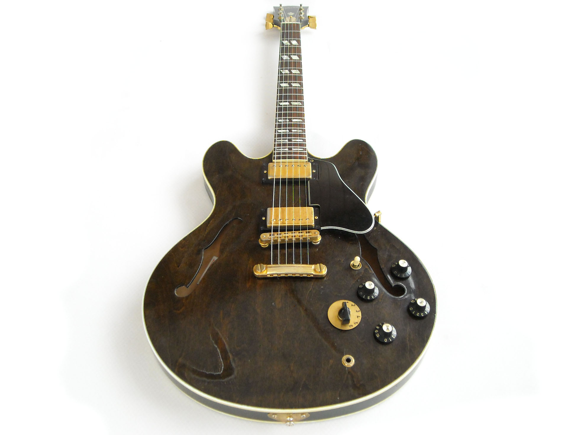 Gibson ES 345 TD Stereo 1978 Walnut Guitar For Sale Wutzdog-Guitars