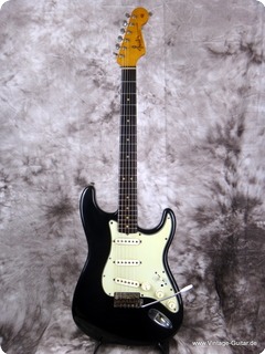 Fender Stratocaster 1964 Black Refin.