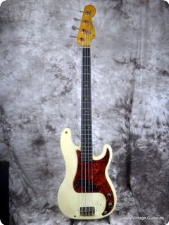 Fender Precision Bass 1963 White Refinished