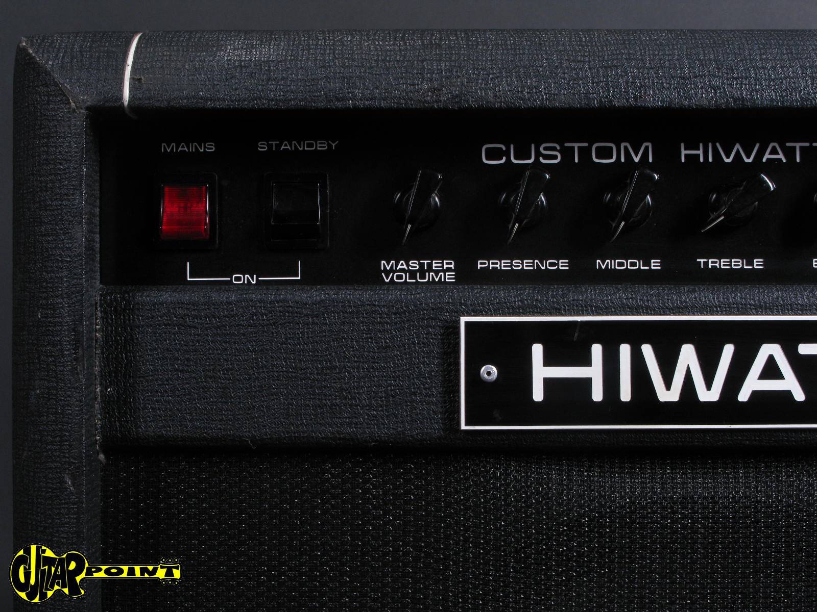 Hiwatt SA 112 Custom 50 1980 Black Tolex Amp For Sale GuitarPoint