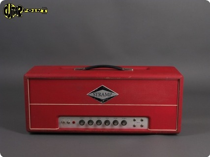 Stramp 2100 A / 100 Watt Tube Amp 1971 Red Levant