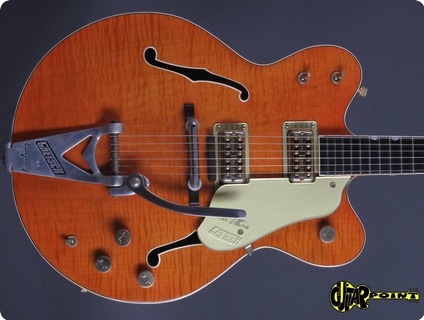 Gretsch 6120 Dc Chet Atkins   Flamey !!! 1962 Orange