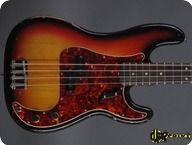 Fender Precision P bass 1971 3 tone Sunburst