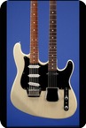 Fender Custom Shop Double Neck Telecaster12 String Fred Stuart 1282 1992 See through Blond With Blueish Grain