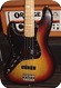 Fender Jazz Bass Lefty 1975-Sunburst