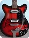 Kimberly / Teisco Thinline Archtop 1960-Red Sunburst