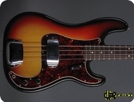 Fender Precision P bass 1971 3 tone Sunburst