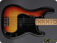 Fender Precision P bass 1975 3 tone Sunburst