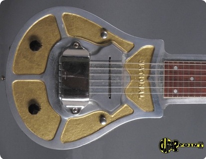 National Aluminum Lap Steel 1935 Aluminum