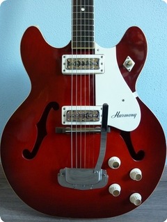 Harmony Rocket H56/1 1971 Red Sunburst