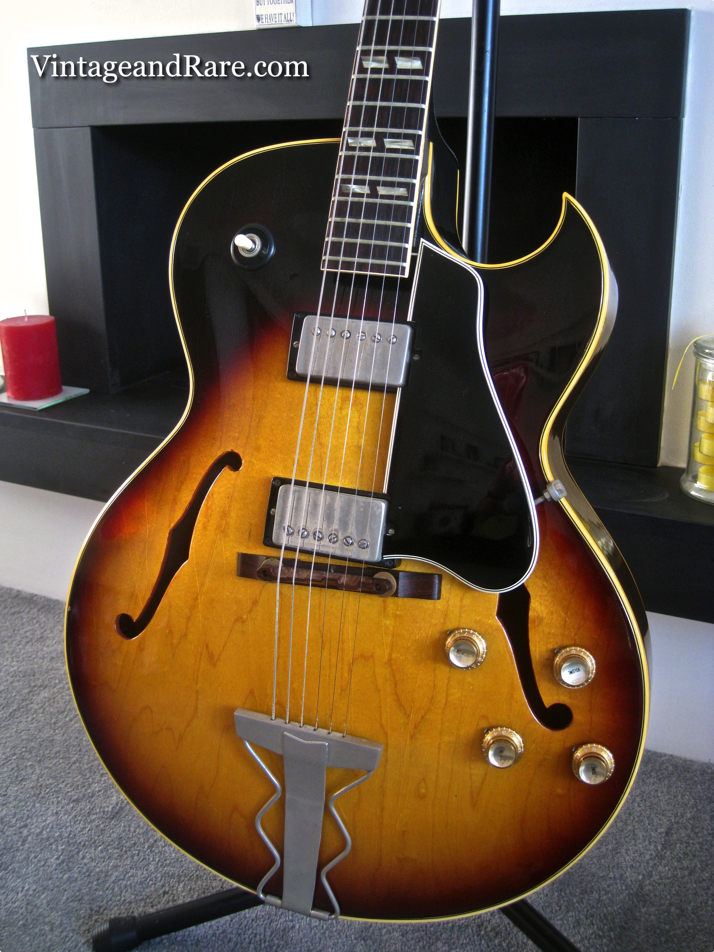 Gibson ES 175 ES175 1963 Sunburst Guitar For Sale Harris Hire