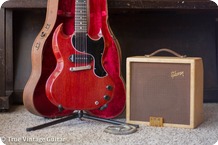 Gibson Les Paul Jr And Skylark Amp 1961 Cherry