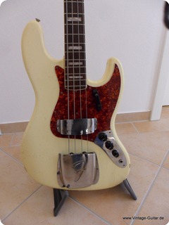 Fender Jazz Bass 1972 Olympic White