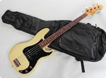 Tokai Hard Puncher 1980's White Bass For Sale Rickguitars