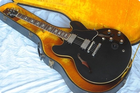 Gibson Es 335 Rare Factory Black 1968 Black